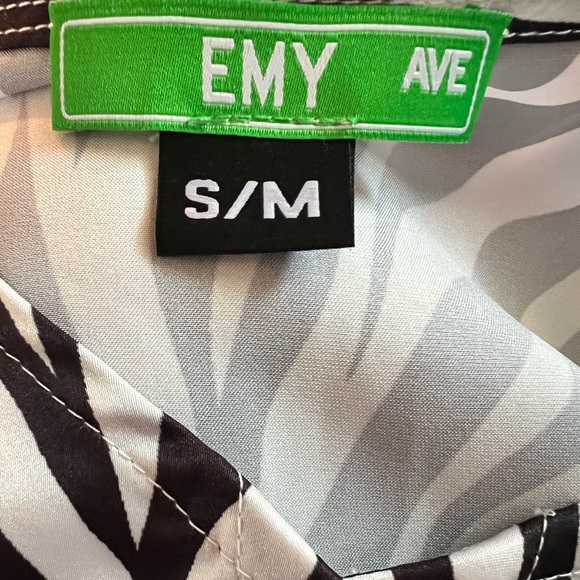 Pink and Yellow Striped Midi Dress - Picture 4 of 4